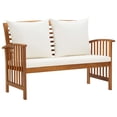 thumbnail image 3 of vidaXL Garden Lounge Set Solid Acacia Wood Large Durable, 3 of 6