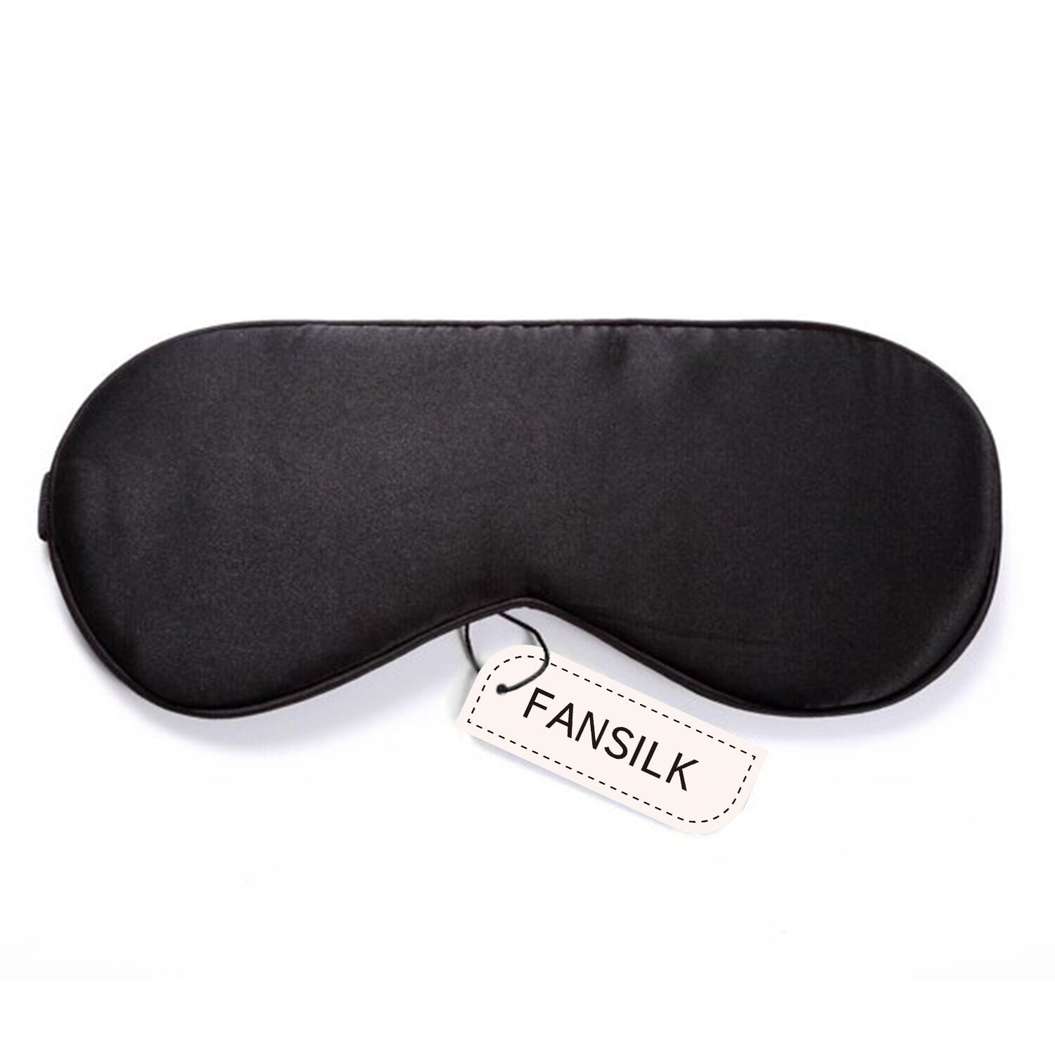 FANSILK Sleep Mask Natural Silk Eyes Mask for Travel, Meditation with Adjustable Straps, Portable