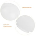 thumbnail image 3 of GOOHOCHY Abat-Jour Extérieur en Acrylique Blanc 1Pcs Forme Ronde 7.9*7.9*7.9 Po, 3 of 8