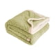 thumbnail image 2 of Manta para sofá, manta de franela extra gruesa de doble capa, ideal para la oficina, manta cálida y acogedora para cama o sofá, manta de tela., 2 of 6
