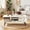 Natural + White, variant on Barara King Mobile Nightstand Sofa Table with Cup Holder and Height Adjustable, Side End Table for Living Room, Bedroom, Home Office, Black
