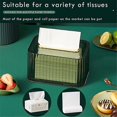 thumbnail image 5 of Household Room towel Box puller Box transparent Green 180 * 120 * 102mm, 5 of 5