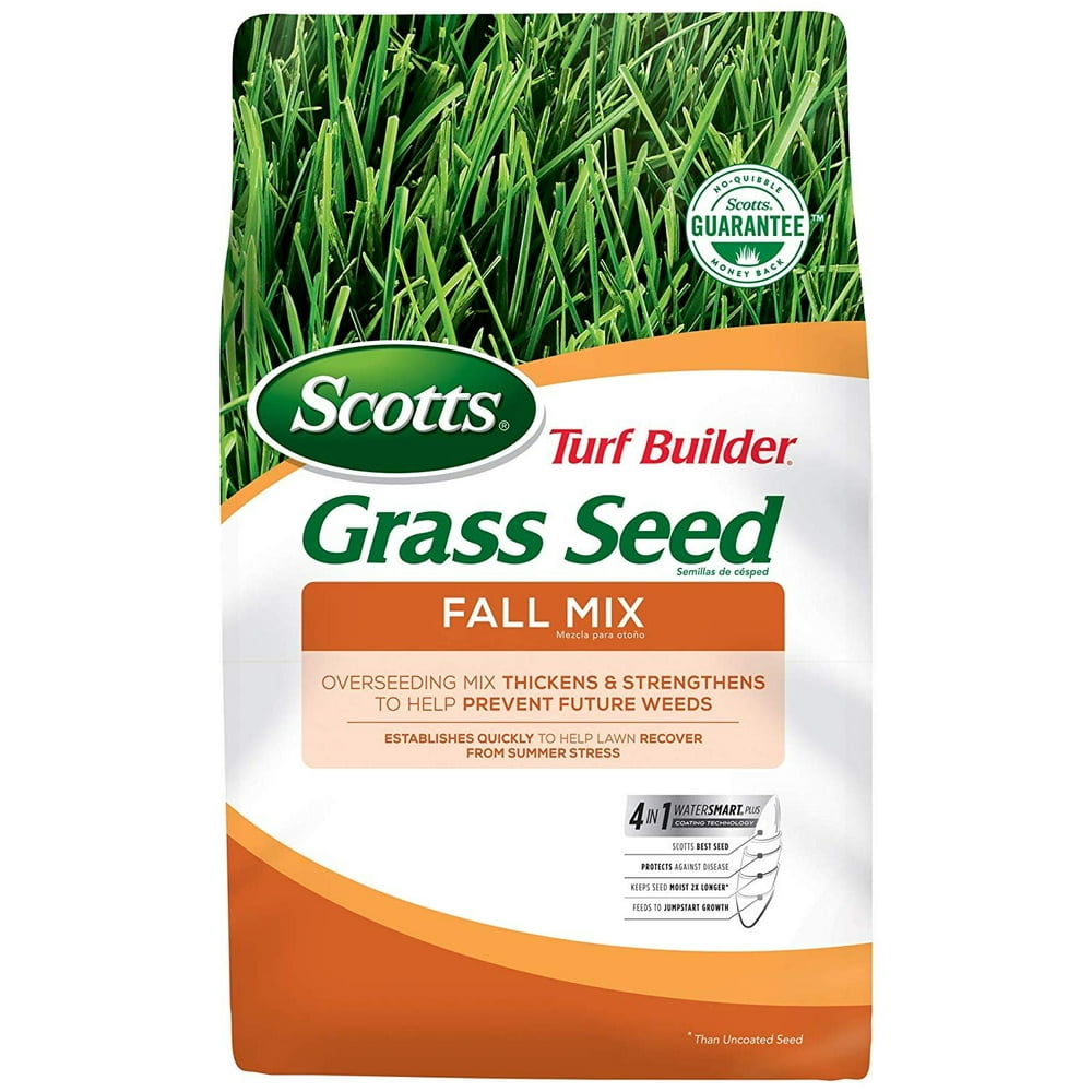 Scotts Turf Builder Grass Seed Fall Mix 3 lb., Establishes Quickly to
