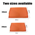 thumbnail image 4 of TFixol Orange Silicone Griddle Protector Mat - 28 Inch, Heat-Resistant, Rust-Proof, Non-Slip Outdoor BBQ Cover with Easy-Clean Design for All Seasons, 4 of 4
