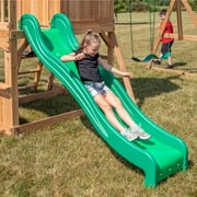 Backyard Discovery Montpelier Cedar Wood Swing Set, Slide, Clubhouse, Monkey Bars