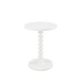 thumbnail image 1 of Egan Round Side Table, White, 1 of 6