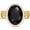 Gold, Black Queen, variant on Silver Plated Navy Blue Rings for Women, Chunky Adjustable Rings, Statement Costume Rings, Imitation Diamond Fake Birthstone Faux Crystal Gemstone Cocktail Rings