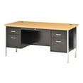 thumbnail image 3 of 600 Series Teachers Double Pedestal Desk, 3 of 5
