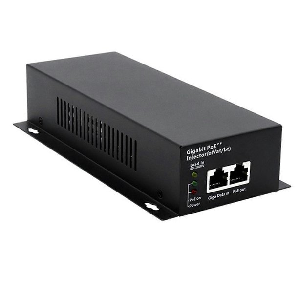 90W Hi-Power Gigabit POE++ Injector(Af/At/Bt) POE Power Supply for IP ...