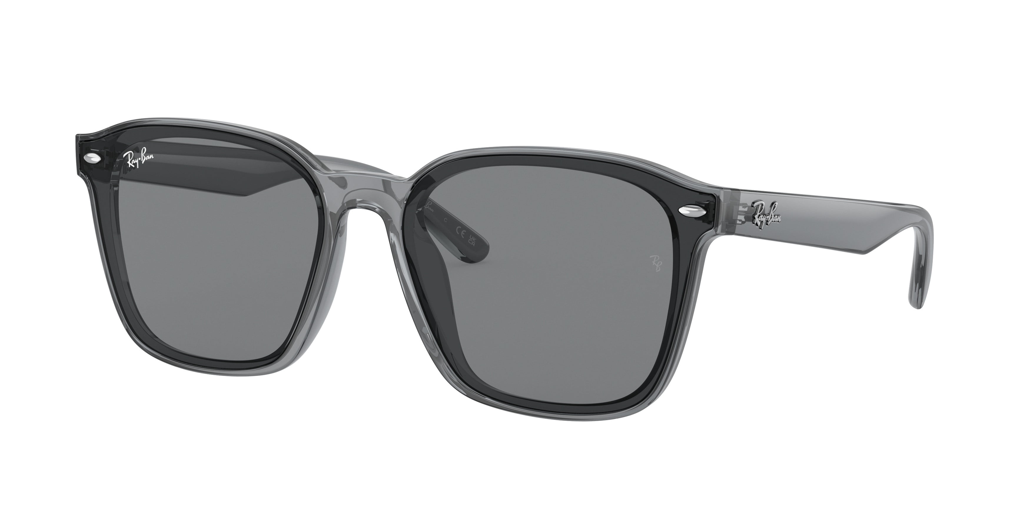 Sunglasses Ray-Ban RB 4436 D 667787 Black Dark Grey - Walmart.com