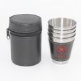 thumbnail image 4 of 4 Unids/set 70ml Vasos Whisky Y Acero Inoxidable Antiescaldaduras Uso Doméstico, 4 of 9