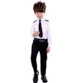 thumbnail image 3 of 2022 Día Del Niño Piloto Uniforme Cosplay Disfraz De Halloween Para Niños Niña Capitán Avión Ropa De Lujo \, 3 of 4