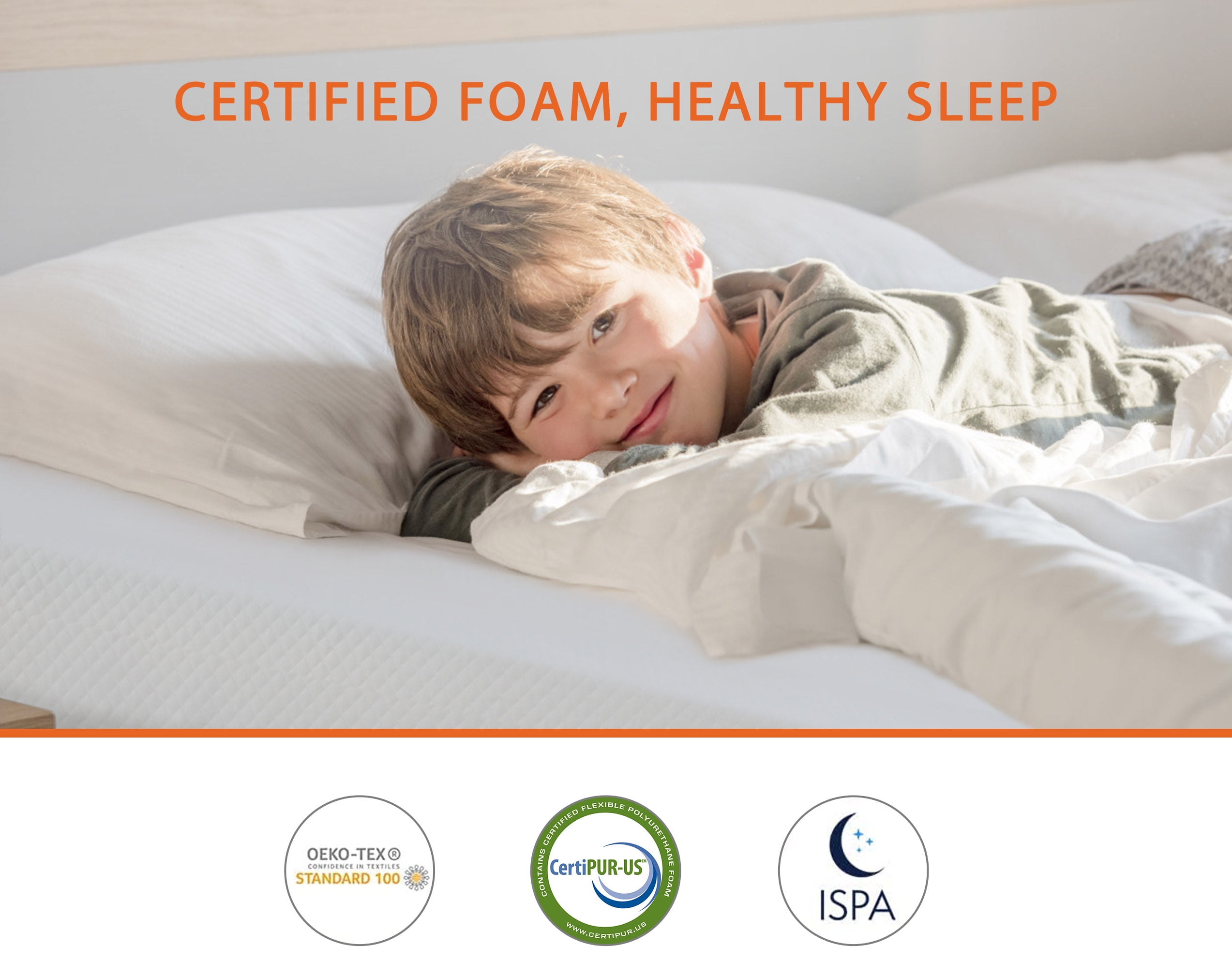 CL.HPAHKL Full Size 8 Inch Gel Memory Foam Mattress, Medium Firm Cooling Mattress for Pressure Relief & Cool Sleep, CertiPUR-US Certified, Fiberglass Free, Bed in a Box