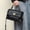 Black, variant on Genuine Leather Women's Soft Mini Flap Shoulder Crossbody Handbag