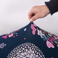 thumbnail image 4 of Cubierta de Deslizamiento para Muebles de Sofá Elástico - Lavable a , Anti ácaros, Elástico de Poliéster Estirable Venado de Navidad de 3 plazas Macarena Funda de sofá, 4 of 8