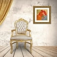 thumbnail image 3 of Pinto, Patricia 26x26 Gold Ornate Wood Framed with Double Matting Museum Art Print Titled - Red Geraniums II, 3 of 4