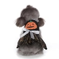thumbnail image 5 of Vestidos de Halloween para perros, falda, calabaza, araña, ropa para mascotas, disfraz compatible con cachorros y gatos, 5 of 5