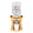 B, variant on B Bear Shape Water Dispenser Toy For Kids Play Kitchen Beverage Dispenser With Cup And Bucket