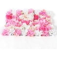 thumbnail image 5 of Miumaeov 20 PCS Artificial Rose Flower Panels Silk Floral Panel Backdrop Wall Decor Flower Mat for Wedding Bridal Party Baby Shower, 15.8 x 23.6in, 5 of 7