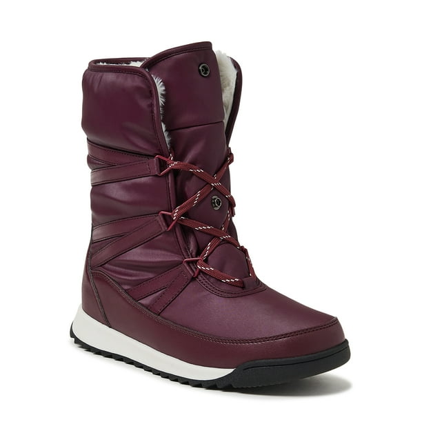 Time and Tru Women’s Foldover Snow Boots