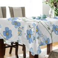 thumbnail image 4 of Yayeee Tablecloths for Rectangular Tables 54 x 54 inch Party Table Cover, Forget Me Not, 4 of 6