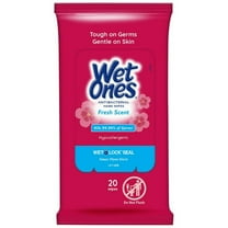 Wet Ones Antibacterial Hand Wipes Travel Pack Fresh 20.0 ea Pack of 2