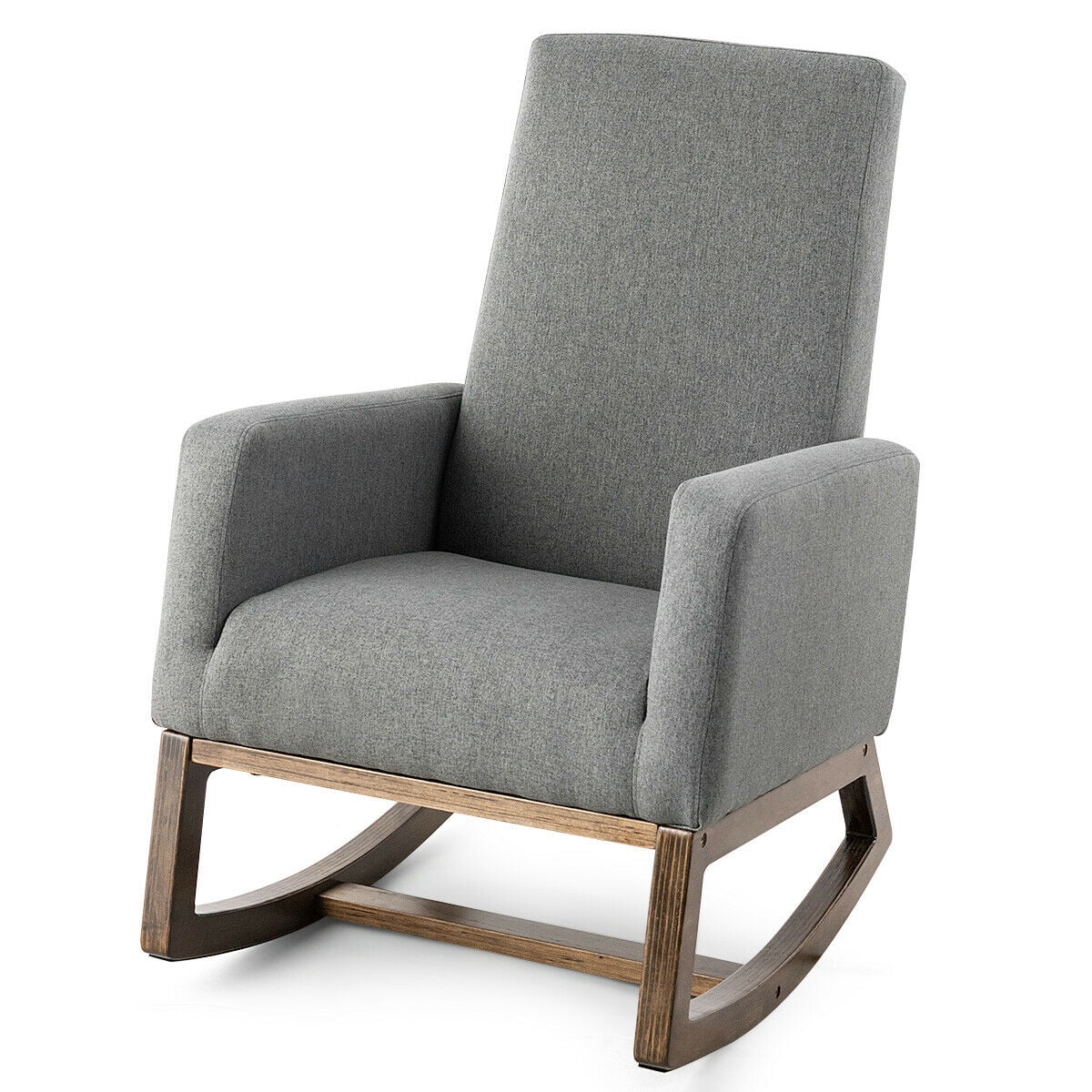 padded glider rocker chair