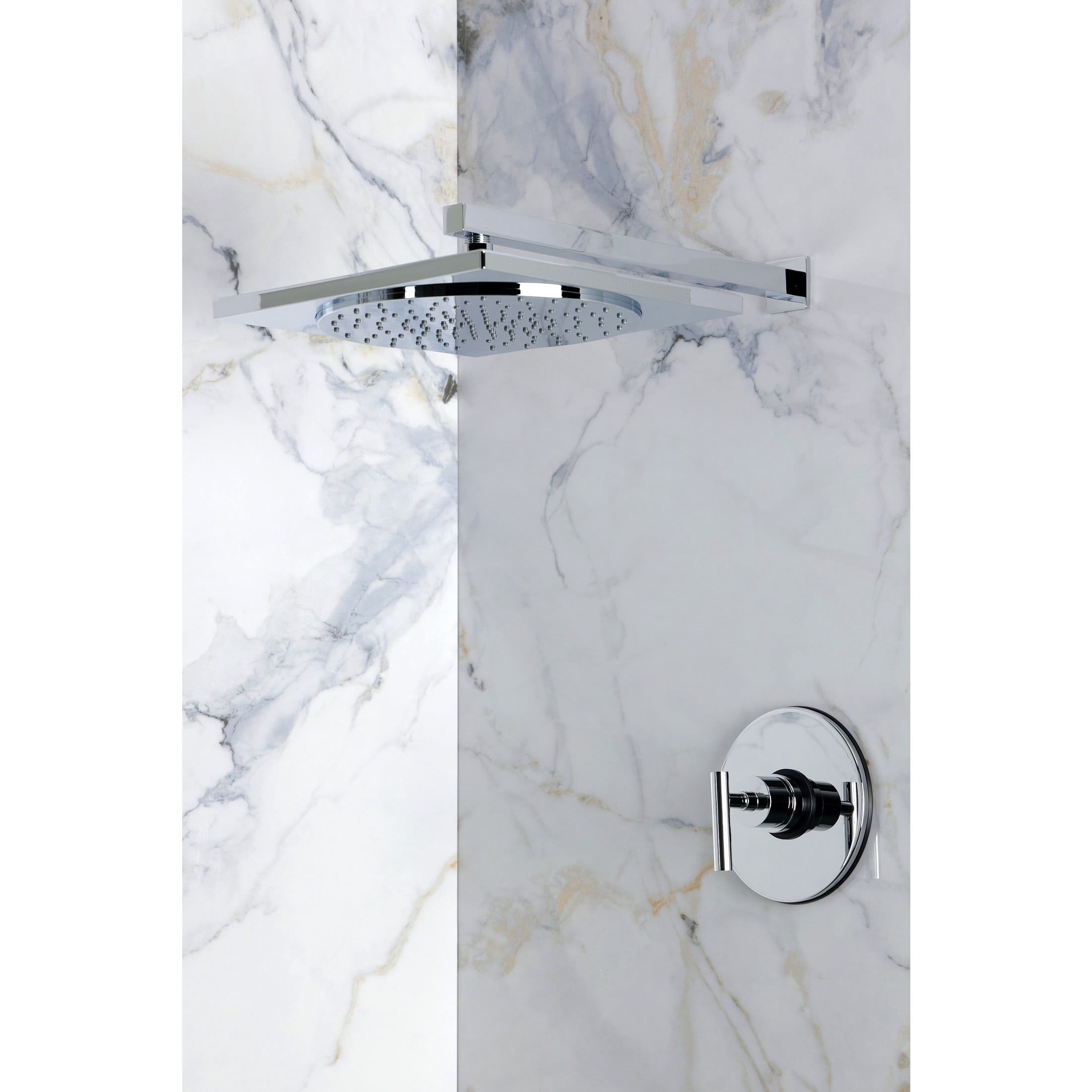 Kingston Brass KB8331CMLSO Manhattan Single-Handle Pressure Balanced Shower Faucet, Polished Chrome