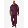 thumbnail image 4 of KingSize Men's Big & Tall Long Sleeve Colorblock Tracksuit, 4 of 4