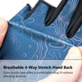 thumbnail image 5 of BASSDASH Astro Heavy-Duty Sure Grip Fishing Gloves Men’s Women’s Fingerless Gloves for Game Fishing Kayaking Paddling Sailing MTB, 5 of 5