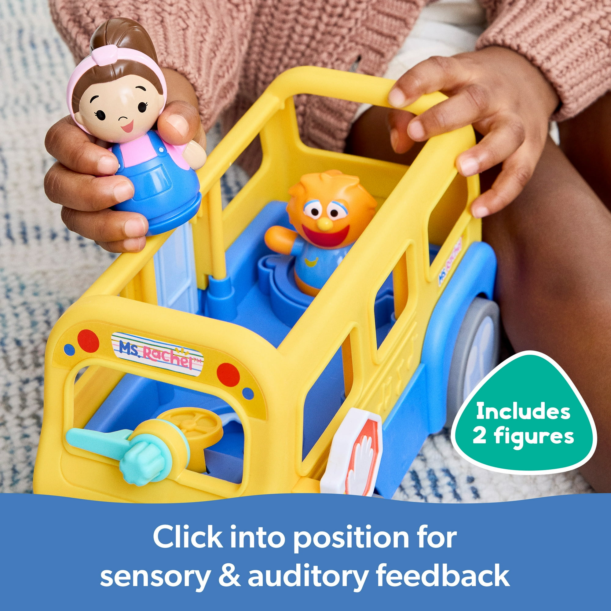 Rachel My First Learning Electronic School Bus with Figures