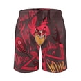 thumbnail image 3 of Hazbin Hotel Mens Board Shorts Quick Dry Swim Trunk Lightweight Soft Swimsuit Bathing Suit for Boys M, 3 of 8