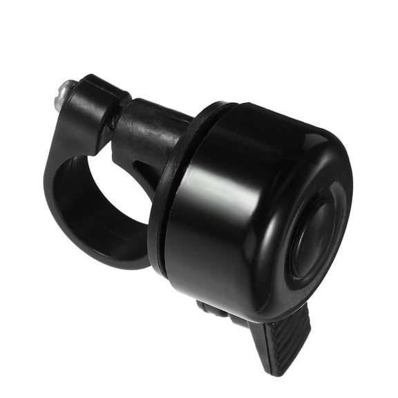 WEUVEB Bike Thumb Bell Adults Use Aluminium Alloy Black 1Set 1.97X1.97X1.18in