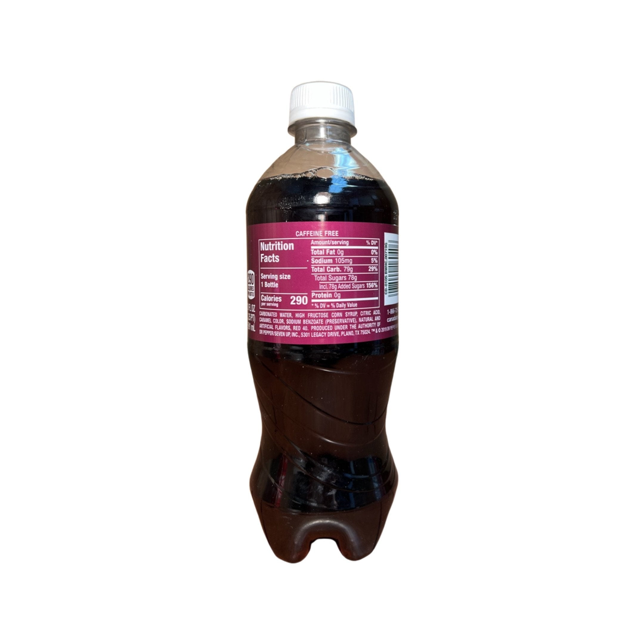 (4 pack) Canada Dry Black Cherry Wishniak Soda, 20 Fl. oz.