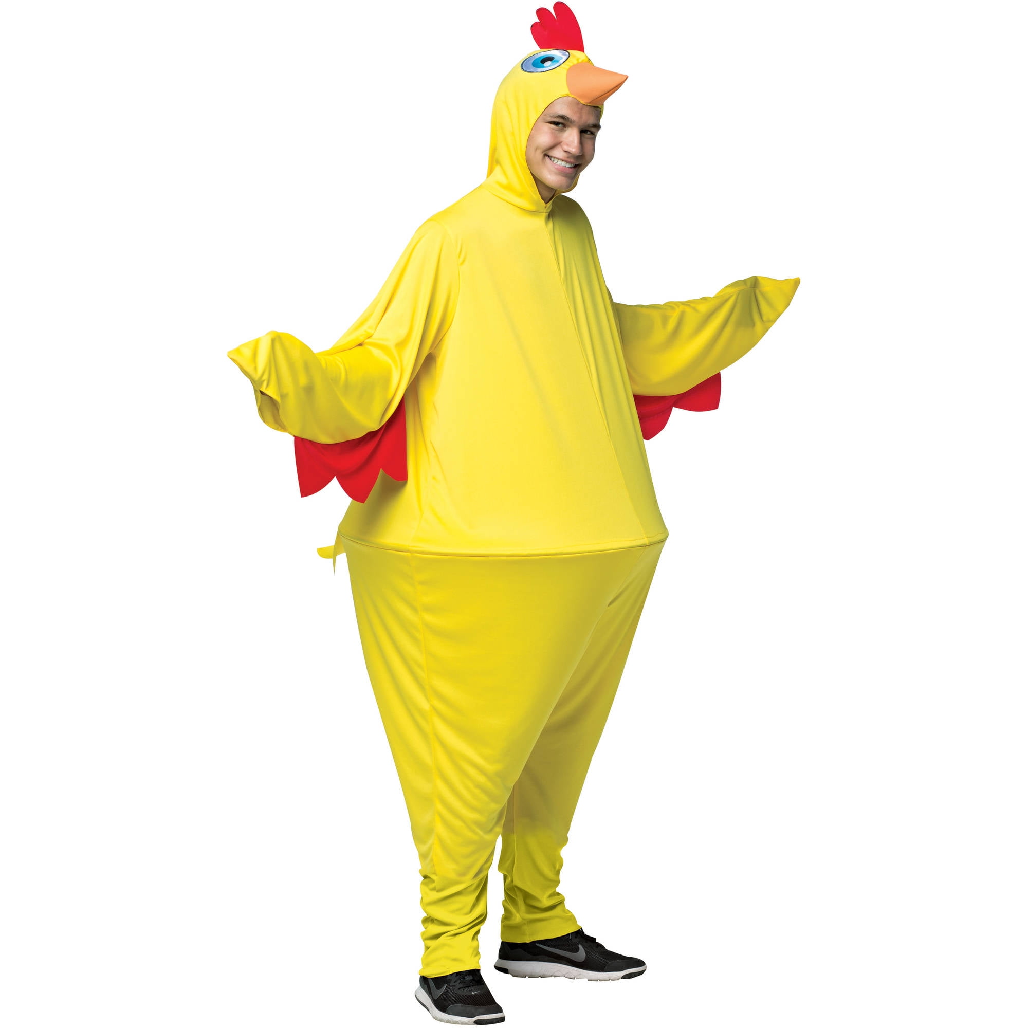Chicken Hoopster Men's Adult Halloween Costume, One Size, (4046