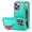 Green, variant on Supershield iPhone 15 Defender Kick Stand Case, Triple 3 Layers Shockproof Heavy Duty Defender Hard Case Cover iPhone 15 - Purple