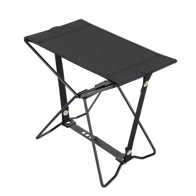 Fishing Stool, Portable Load Capacity 100kg Foldable Camping Stool Miniature Table for Bedroom for Men