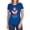 Royal, variant on Wonder Woman Movie Amazon Women's T Shirt, Red, 2X-Large