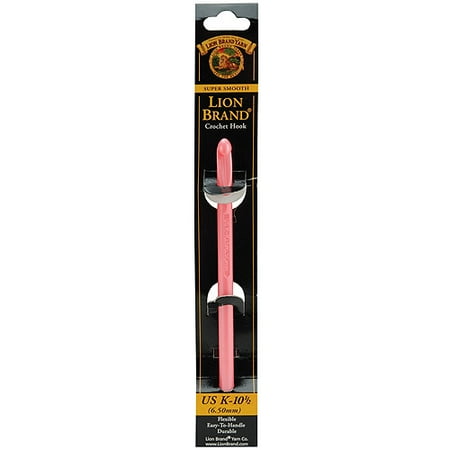Crochet Hook, Size K10.5/6.5mm, Pink
