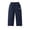 A-Navy104, variant on Hienoo Girls Performance Snow Pants Lined Zip Pocket Pants Elastic Waist Trousers