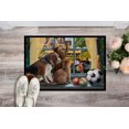 thumbnail image 2 of Carolines Treasures PTW2074JMAT Tapis Intérieur Ou Extérieur 24 x 36 Po. Beagle&44; Chats Rentrée des Classes, 2 of 4