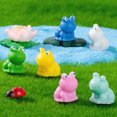 thumbnail image 5 of 50PCS Resin Frog Figures Tiny Plastic Frogs Colorful Ornaments for Crafts and Plant Display, 5 of 9