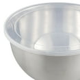 thumbnail image 5 of Mainstays 6-Piece Brushed Stainless Steel Mixing and Storage Bowl Set with Lids, 5 of 6
