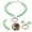 E-Mint Green, variant on 2024 New Pearls and Diamonds Dog Sequin Bow Tie Pet Collar Pet Dog Chain Foggy Dog Bow Tie Cat Collar Adjustable Dog Cat Call Bell Collar Diamond Flash Dog Bow Ties for Small Dogs Collar