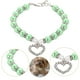 thumbnail image 4 of Collar ajustable del perro del diamante - aleación con las perlas, decoración del corazón - para los animales domésticos pequeños/medianos, ajuste de moda, seguro, 4 of 4