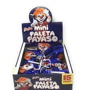 Ricolino Paleta Payaso Marshmallow Lollipop (15 Count)