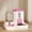 Pink, variant on YFGEFTR Automatic Cat Feeder and Water Dispenser in Set with Pet Food Bowl,Gravity Dog Waterer and Food Feeder for Small Medium Dog Cat Puppy Kitten Large Capacity