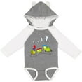 thumbnail image 3 of Inktastic 1st Birthday Party Train Boys or Girls Long Sleeve Baby Bodysuit, 3 of 5