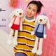 thumbnail image 1 of Rabbit Plush Pillow Soft Stuffed Pillow Doll Toy Sofa Cushion Lovely Plush Doll Home Decor Kid Girl Birthday Party Gifts heqiyong LED, 1 of 2