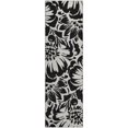 thumbnail image 2 of Addison Rugs Mayfield Washable Transitional Floral Black Runner Rug, 2'3" x 7'6", 2 of 5